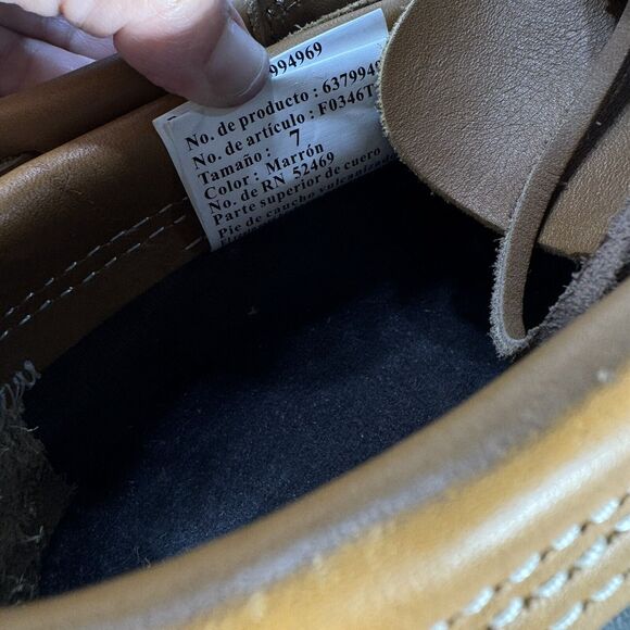 Soggs Thinsulate Insulation‎ Steel Shank Duck Shoes Men’s Size 7 Black Tan - Picture 13 of 14